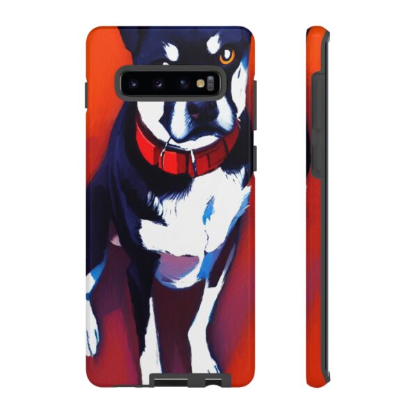 Rainbow Designs Dog Portrait On Tough Cases Custom Phone Cases For iPhone Google Pixel and Samsung Series. - Image 15