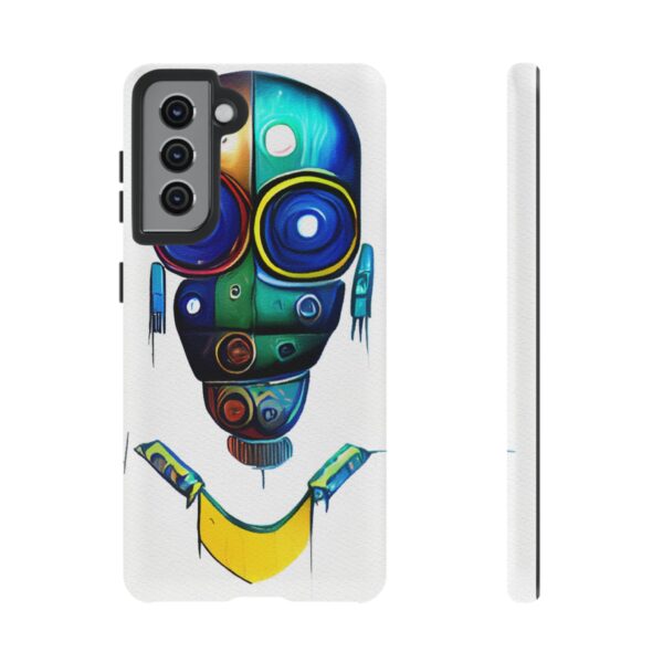 Rainbow Designs Robot On Tough Cases Custom Phone Cases For iPhone Google Pixel and Samsung Series - Image 33