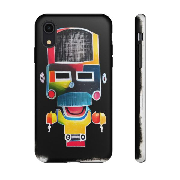 Rainbow Designs Robot On Tough Cases Custom Phone Cases For iPhone Google Pixel and Samsung Series - Image 8