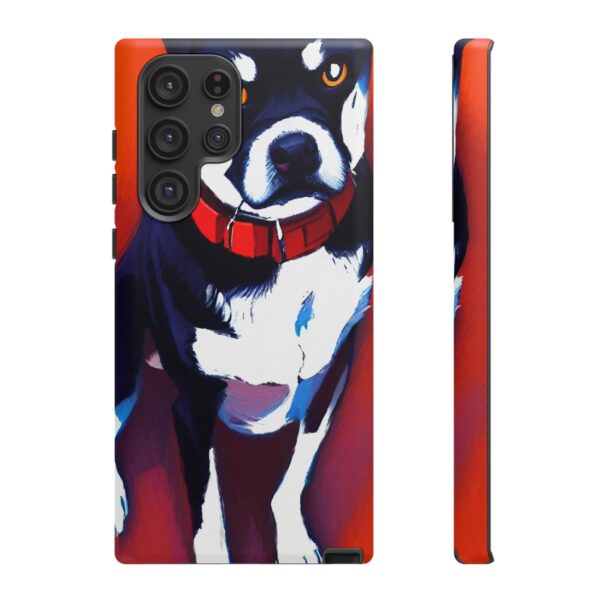 Rainbow Designs Dog Portrait On Tough Cases Custom Phone Cases For iPhone Google Pixel and Samsung Series. - Image 93