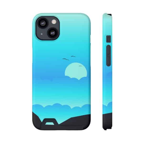 Mountain Peaks Phone Case With Card Holder Custom Phone Cases For iPhone and Samsung - Image 109