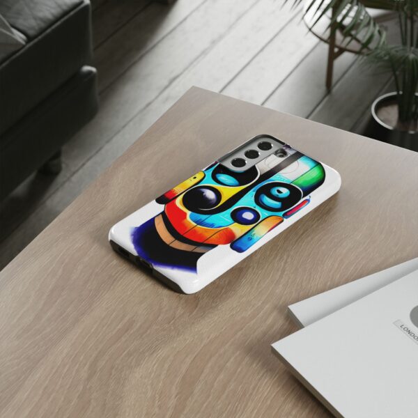 Rainbow Designs Robot On Tough Cases Custom Phone Cases For iPhone Google Pixel and Samsung Series - Image 88