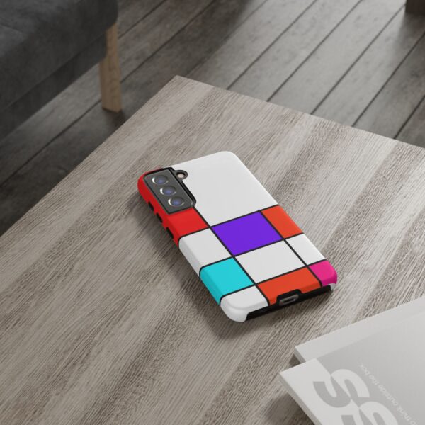 Rainbow Designs Mondrian Art On Tough Cases Custom Phone Cases For iPhone Google Pixel and Samsung Series - Image 82