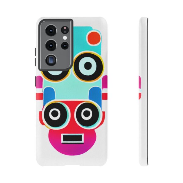 Rainbow Designs Robot On Tough Cases Custom Phone Cases For iPhone Google Pixel and Samsung Series - Image 65