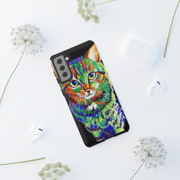 Rainbow Designs Master Cat On Tough Cases Custom Phone Cases For iPhone Google Pixel and Samsung Series - Image 62