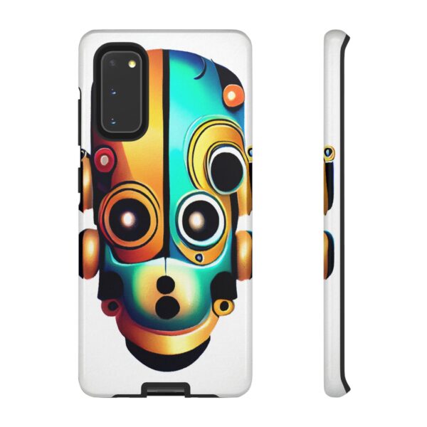 Rainbow Designs Robot On Tough Cases Custom Phone Cases For iPhone Google Pixel and Samsung Series - Image 25