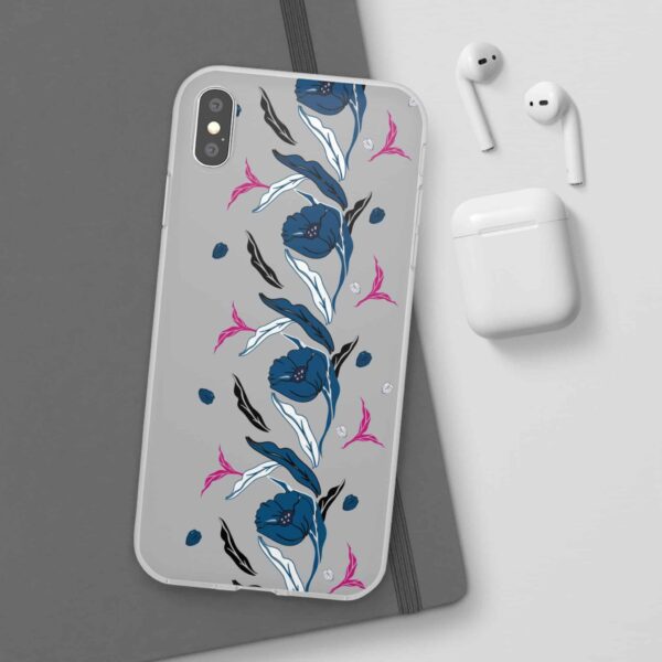 Rainbow Designs Blue Poppies On Flexi Cases Custom Phone Cases For iPhone and Samsung Series - Image 109