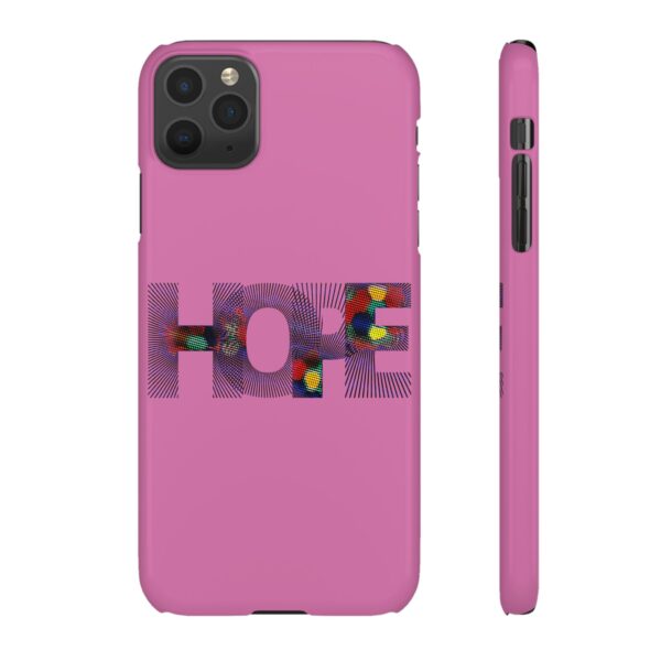 Rainbow Designs "HOPE" On Snap Cases For iPhone  and Samsung - Image 49