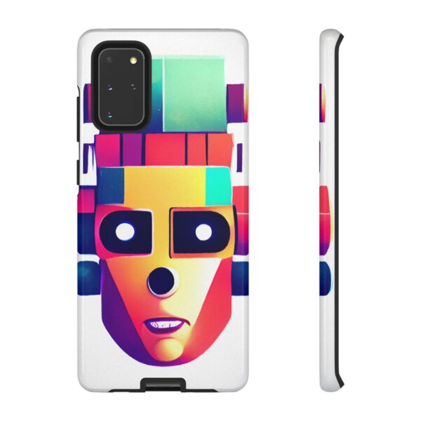 Rainbow Designs Robot On Tough Cases Custom Phone Cases For iPhone Google Pixel and Samsung Series - Image 29