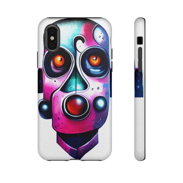 Rainbow Designs Robot On Tough Cases Custom Phone Cases For iPhone Google Pixel and Samsung Series - Image 10