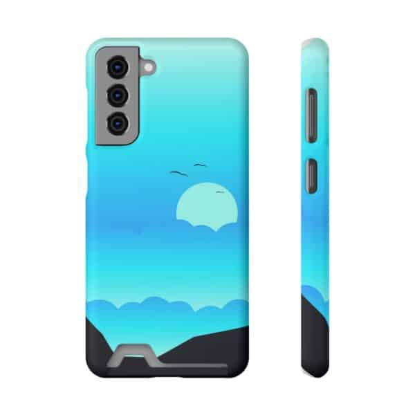 Mountain Peaks Phone Case With Card Holder Custom Phone Cases For iPhone and Samsung - Image 141