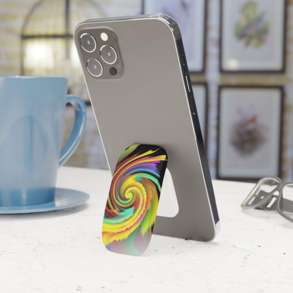 Rainbow Designs On Phone Click-On Grip For Custom Phone Case - Image 6