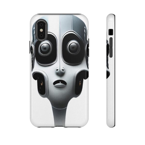 Rainbow Designs Robot On Tough Cases Custom Phone Cases For iPhone Google Pixel and Samsung Series. - Image 9