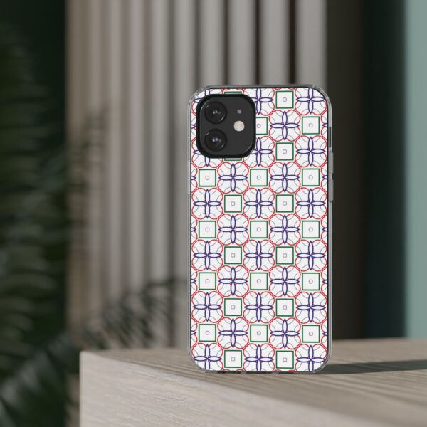 Intricate Geometric Design Clear Cases For iPhone & Samsung - Image 24