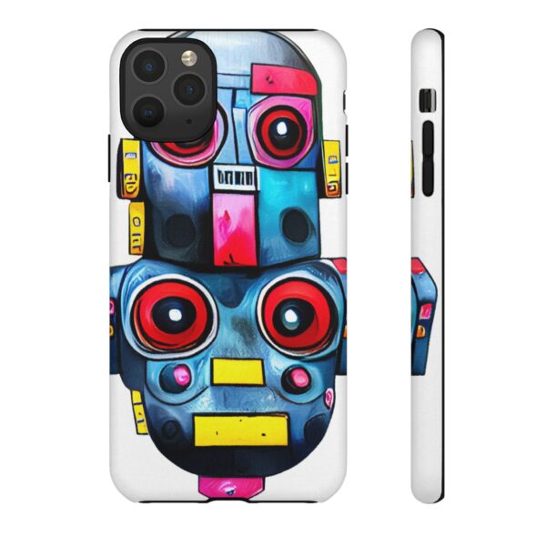 Rainbow Designs Robot On Tough Cases Custom Phone Cases For iPhone Google Pixel and Samsung Series - Image 24