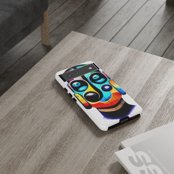 Rainbow Designs Robot On Tough Cases Custom Phone Cases For iPhone Google Pixel and Samsung Series - Image 72