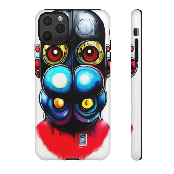 Rainbow Designs Robot On Tough Cases Custom Phone Cases For iPhone Google Pixel and Samsung Series - Image 24