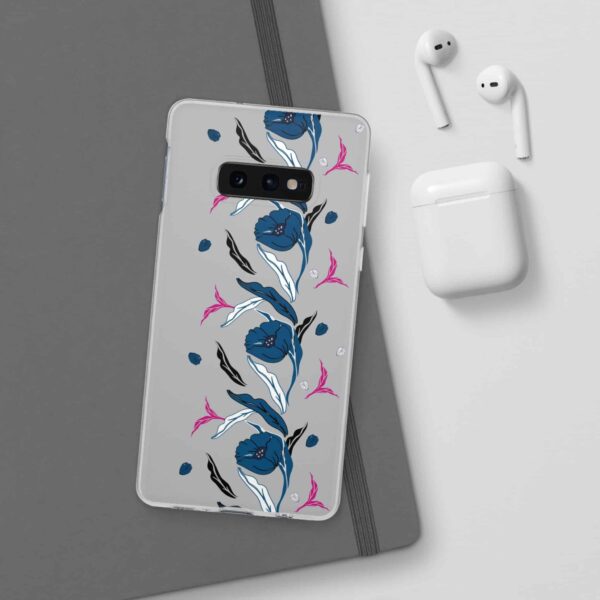 Rainbow Designs Blue Poppies On Flexi Cases Custom Phone Cases For iPhone and Samsung Series - Image 125