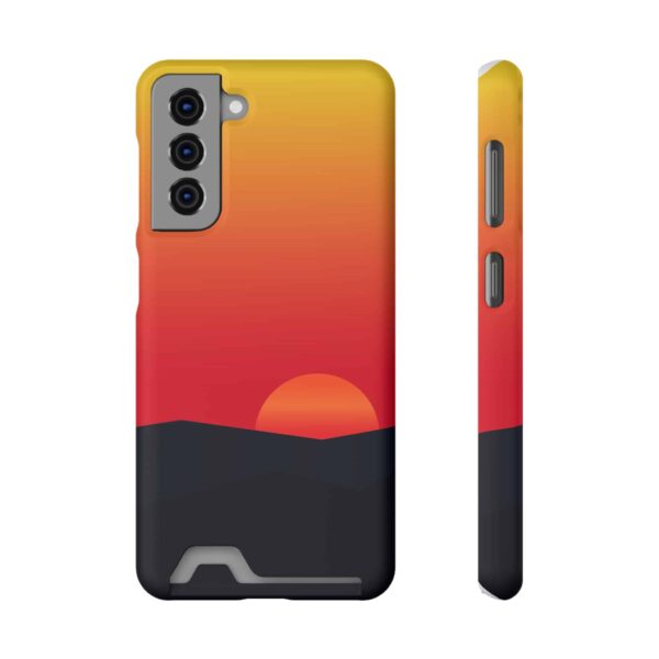 Mountain Scenery On Phone Case With Card Holder Custom Phone Cases For iPhone and Samsung - Image 61