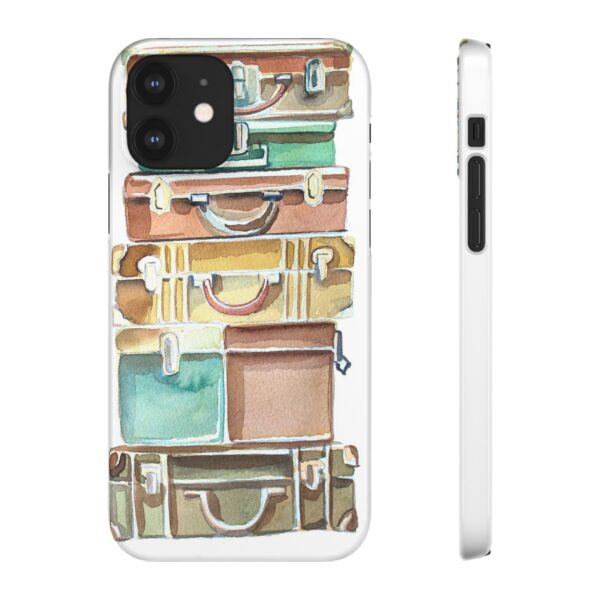 Suitcases stack Snap Cases Custom Phone Cases For Samsung Google Pixel and iPhone Lines - Image 73