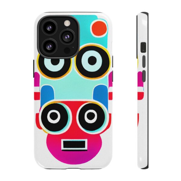 Rainbow Designs Robot On Tough Cases Custom Phone Cases For iPhone Google Pixel and Samsung Series - Image 47