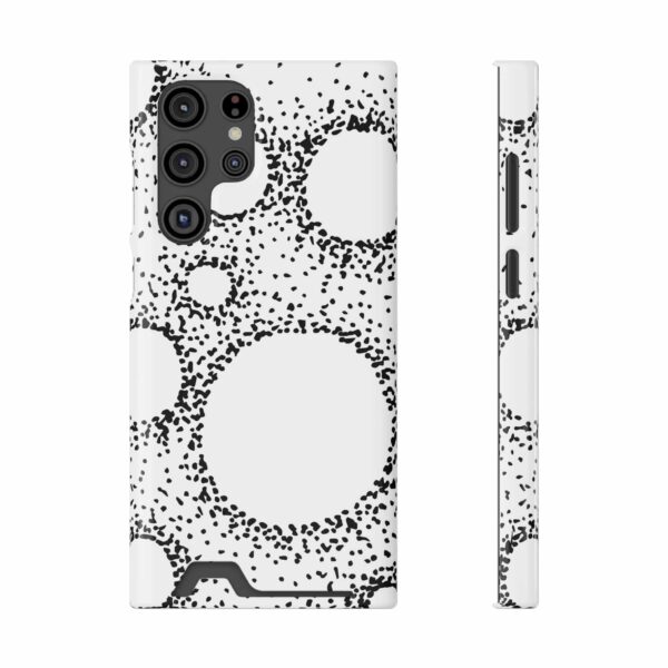 Rainbow Designs Round Shapes On Phone Case With Card Holder Custom Phone Case For iPhone and Samsung - Image 17