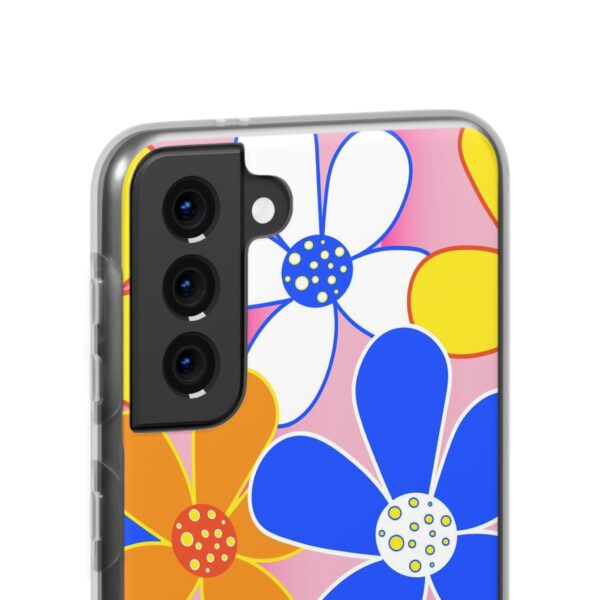 Cartoon Flowers Flexi Cases For iPhone and Samsung - Image 159