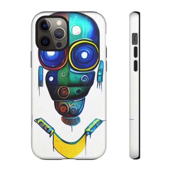 Rainbow Designs Robot On Tough Cases Custom Phone Cases For iPhone Google Pixel and Samsung Series - Image 12