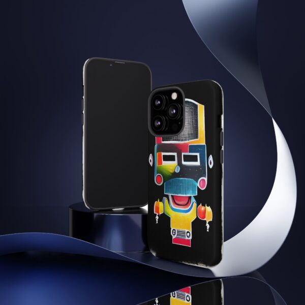 Rainbow Designs Robot On Tough Cases Custom Phone Cases For iPhone Google Pixel and Samsung Series - Image 50