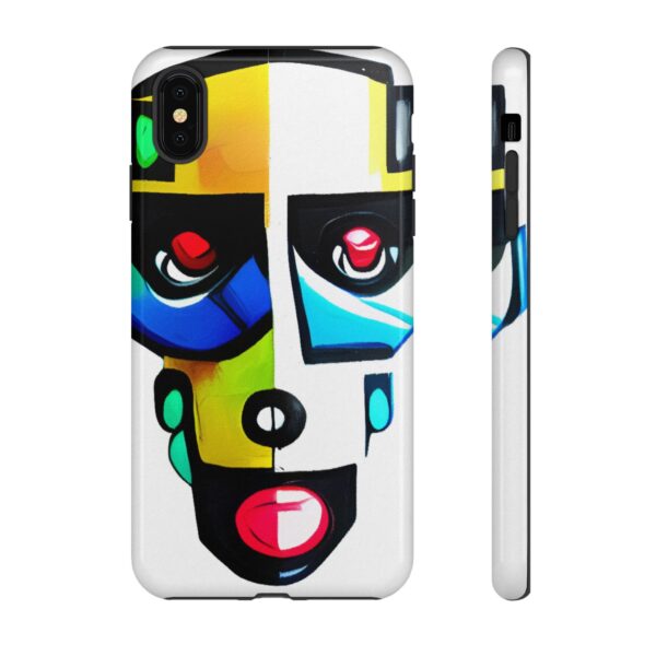 Rainbow Designs Robot On Tough Cases Custom Phone Cases For iPhone Google Pixel and Samsung Series - Image 11