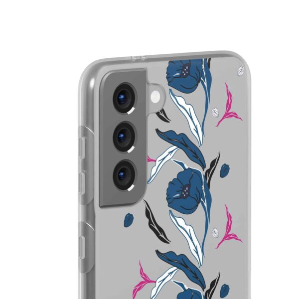 Rainbow Designs Blue Poppies On Flexi Cases Custom Phone Cases For iPhone and Samsung Series - Image 165