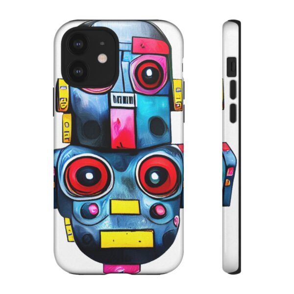 Rainbow Designs Robot On Tough Cases Custom Phone Cases For iPhone Google Pixel and Samsung Series - Image 33