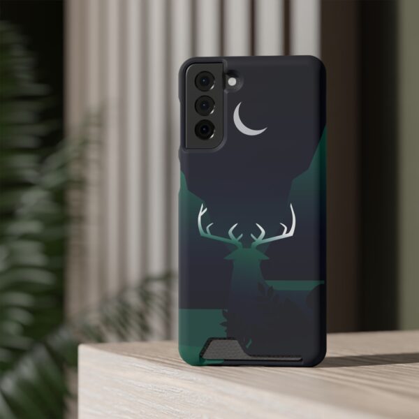 Rainbow Designs Deer On Phone Case With Card Holder Custom Phone Case For iPhone and Samsung - Image 88