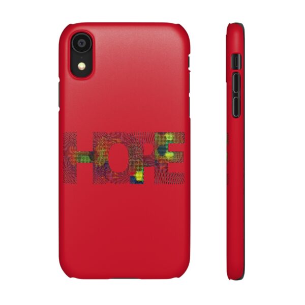 Rainbow Designs "HOPE" On Snap Cases For iPhone  and Samsung - Image 27