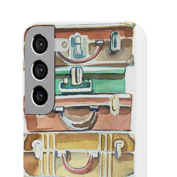 Suitcases stack Snap Cases Custom Phone Cases For Samsung Google Pixel and iPhone Lines - Image 129