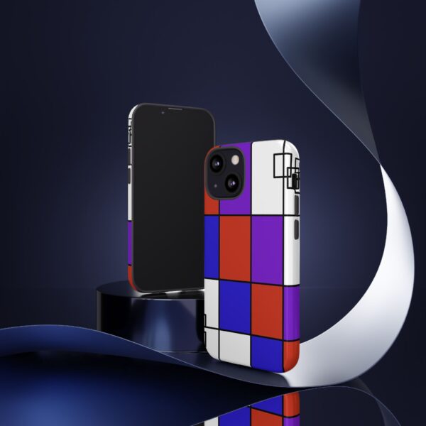 Rainbow Designs Mondrian Art On Tough Cases Custom Phone Cases For iPhone Google Pixel and Samsung Series - Image 44