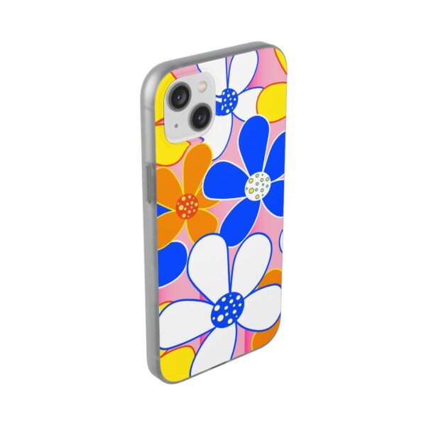 Cartoon Flowers Flexi Cases For iPhone and Samsung - Image 235