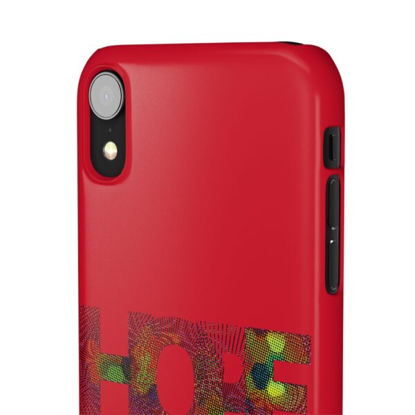 Rainbow Designs "HOPE" On Snap Cases For iPhone  and Samsung - Image 22