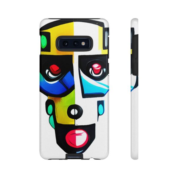 Rainbow Designs Robot On Tough Cases Custom Phone Cases For iPhone Google Pixel and Samsung Series - Image 13