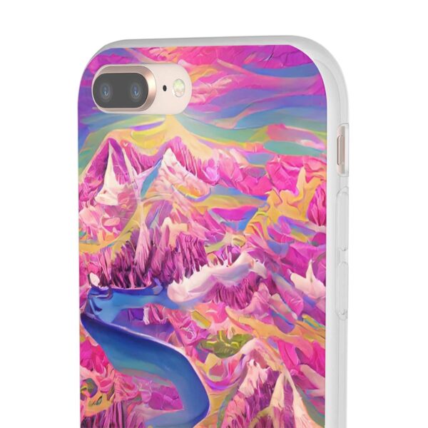 Rainbow Designs Colorful Nature On Flexi Cases Custom Phone Cases For iPhone and Samsung Series - Image 5