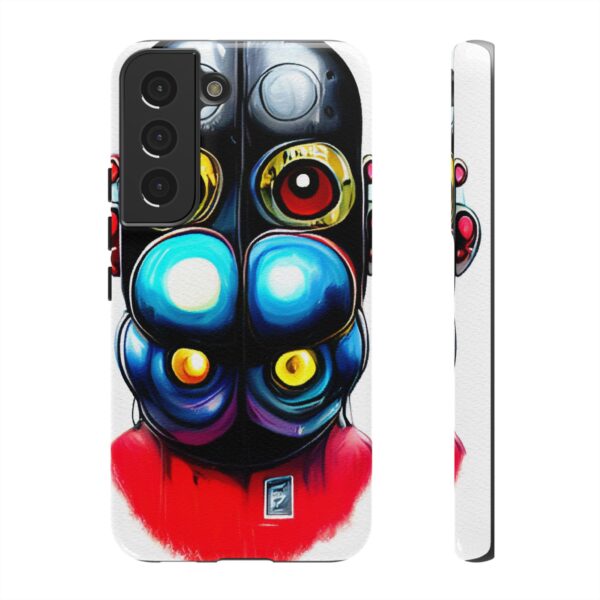 Rainbow Designs Robot On Tough Cases Custom Phone Cases For iPhone Google Pixel and Samsung Series - Image 83