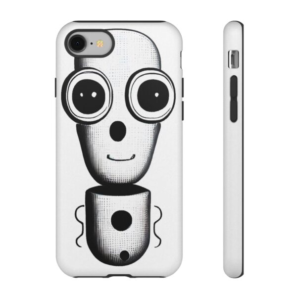 Rainbow Designs Robot On Tough Cases Custom Phone Cases For iPhone Google Pixel and Samsung Series - Image 2