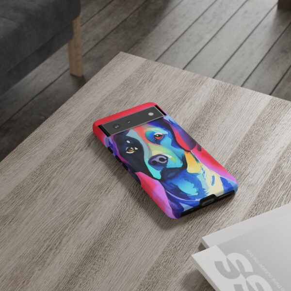 Rainbow Designs Dog Portrait On Tough Cases Custom Phone Cases For iPhone Google Pixel and Samsung Series - Image 74