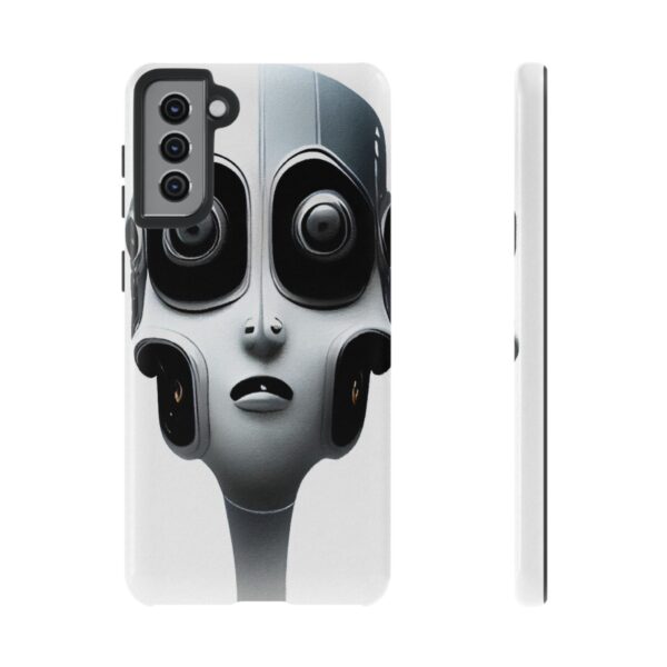 Rainbow Designs Robot On Tough Cases Custom Phone Cases For iPhone Google Pixel and Samsung Series. - Image 59