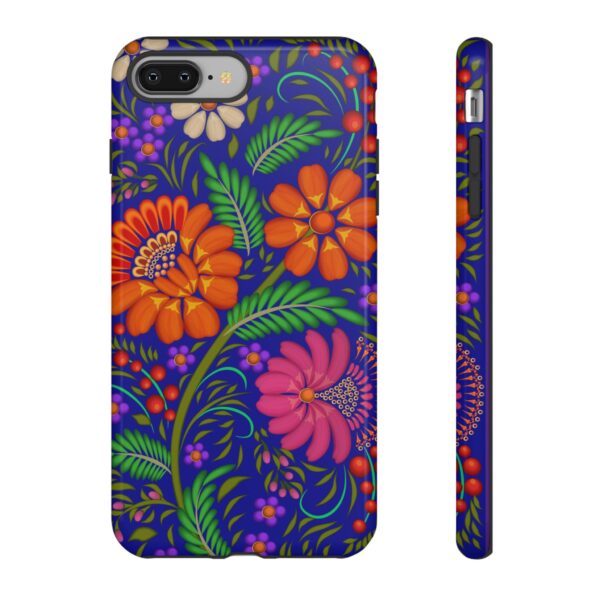 Rainbow Designs Bright Flowers painting On Tough Cases Custom Phone Cases For iPhone Google Pixel and Samsung Series - Image 3