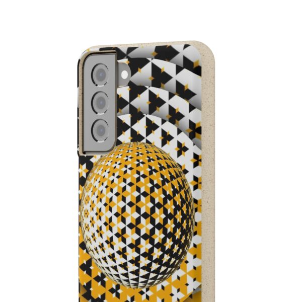 Yellow Gold Sphere Biodegradable Cases For iPhone and Samsung - Image 115