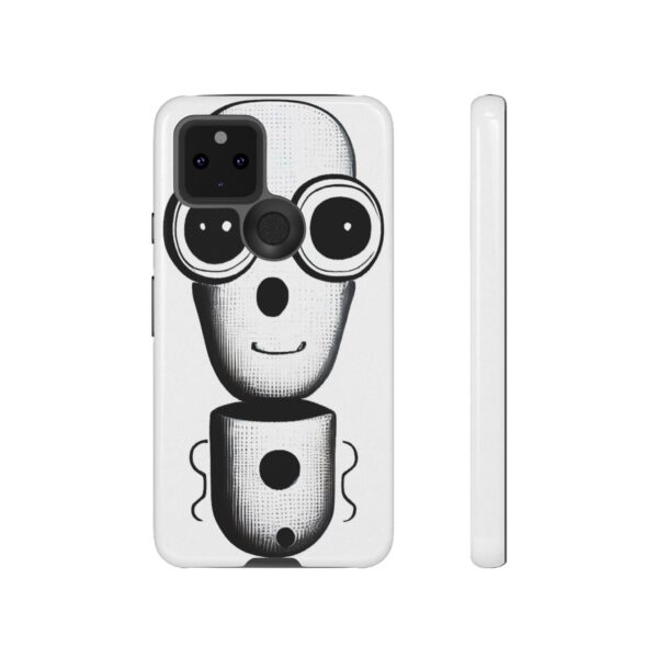 Rainbow Designs Robot On Tough Cases Custom Phone Cases For iPhone Google Pixel and Samsung Series - Image 67