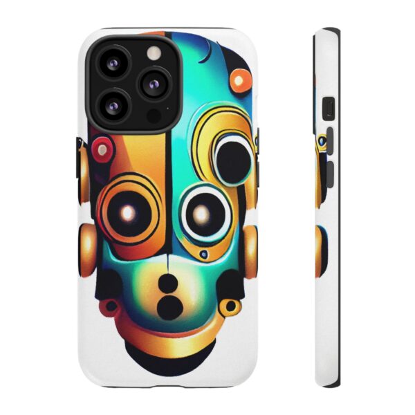 Rainbow Designs Robot On Tough Cases Custom Phone Cases For iPhone Google Pixel and Samsung Series - Image 49