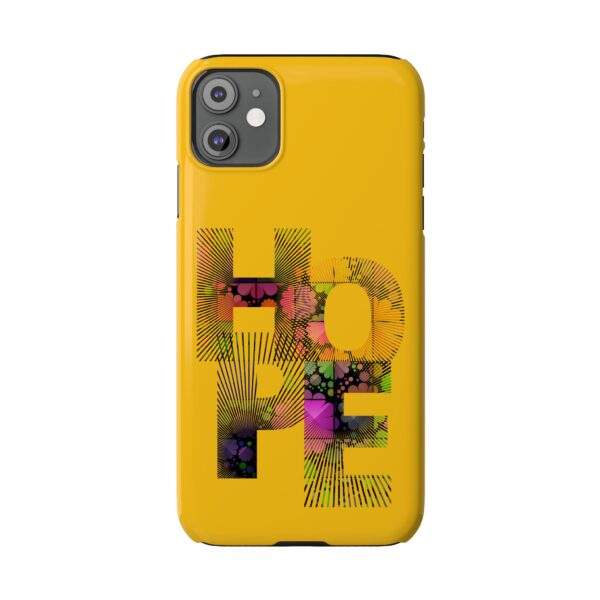 Rainbow Designs "HOPE" On Slim Phone Cases, Case-Mate For iPhone  and  Samsung - Image 11