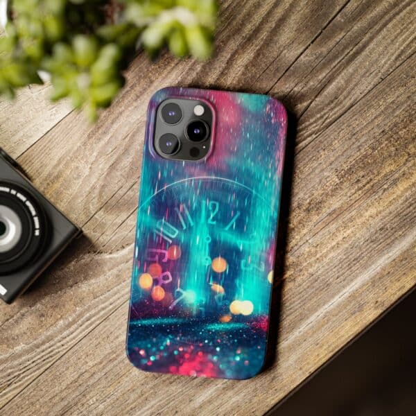 Rainbow Designs Antique Clock On Slim Phone Cases Case-Mate Custom Phone Cases For iPhone and Samsung Series - Image 49